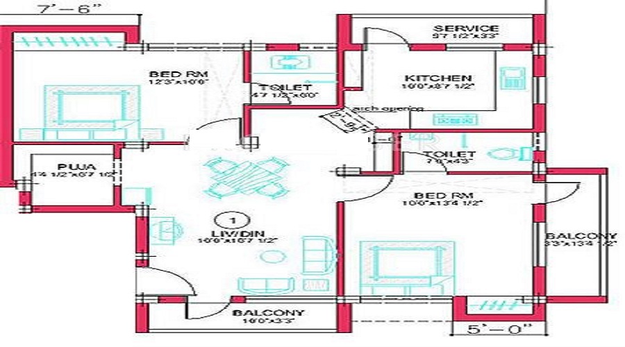 GR Natarajan Sri Varu Floor Plan
