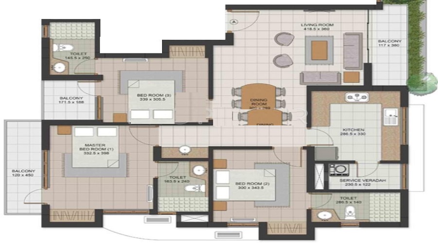 Sreerosh Renaissance Floor Plan