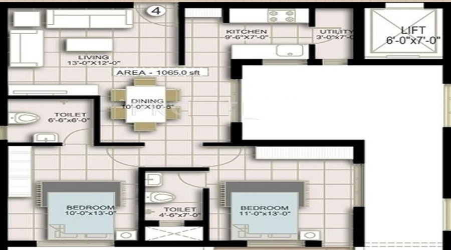 Advaita Brindavan Floor Plan