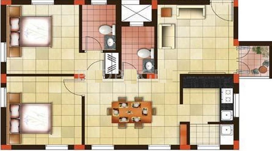 Indus Cityscapes Amber Floor Plan