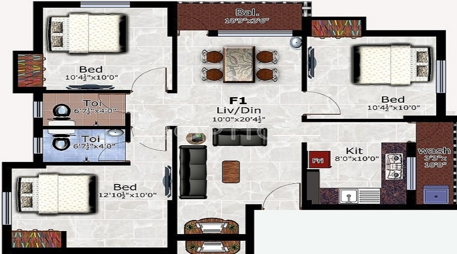Sumeru Sumeru City Floor Plan
