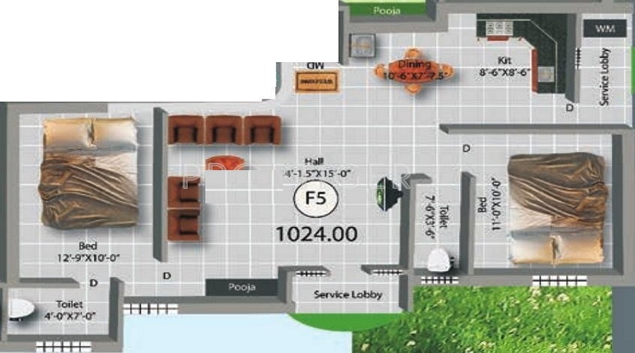 Real Greenville Floor Plan