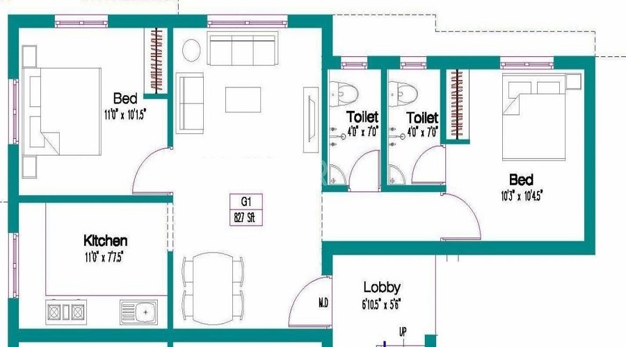 Alankar Bharathii Nagar 2 Floor Plan