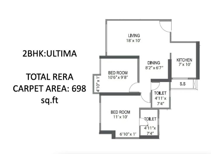 Paranjape Codename Trademark Floor Plan