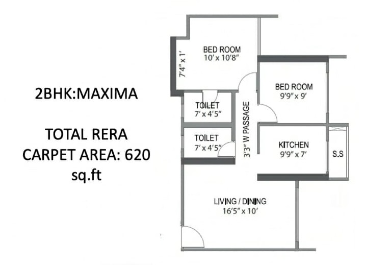 Paranjape Codename Trademark Floor Plan