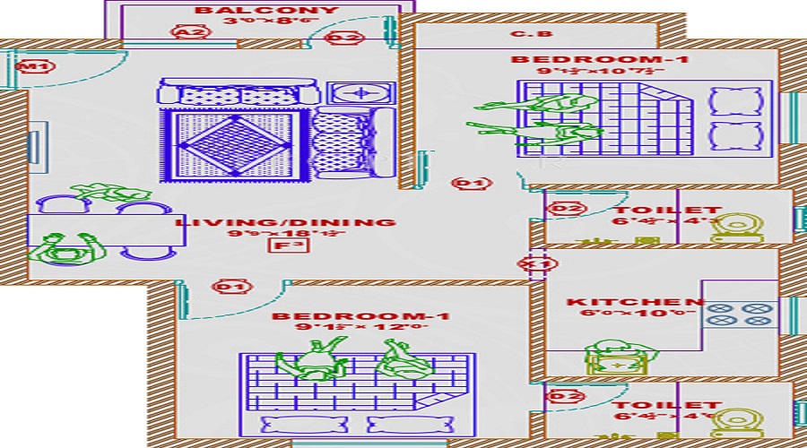 My Pragati Floor Plan