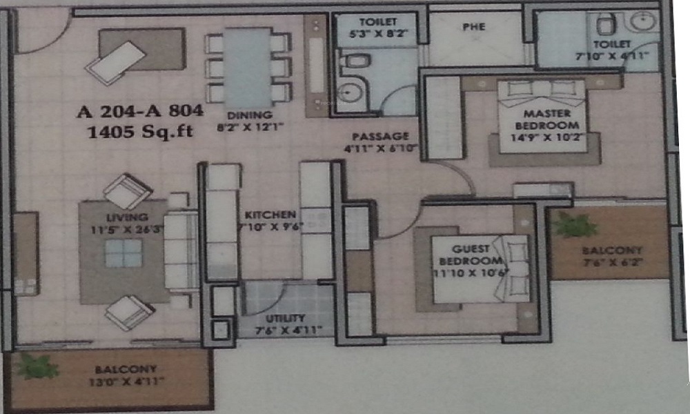 SJR Group Celestia Floor Plan