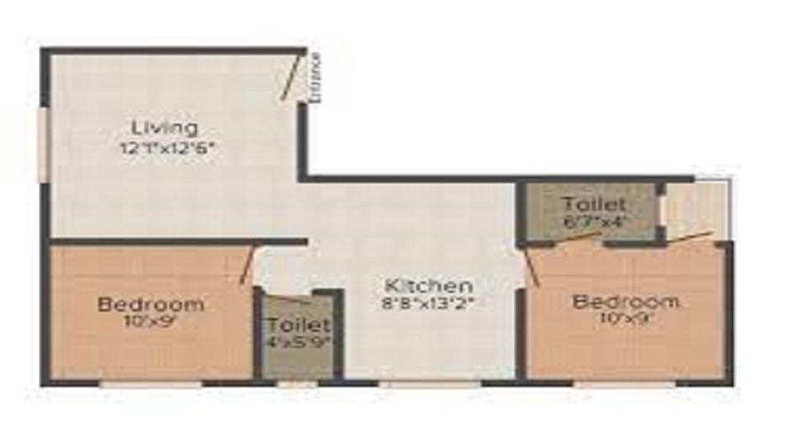 Geeta Jenika Apartments Floor Plan