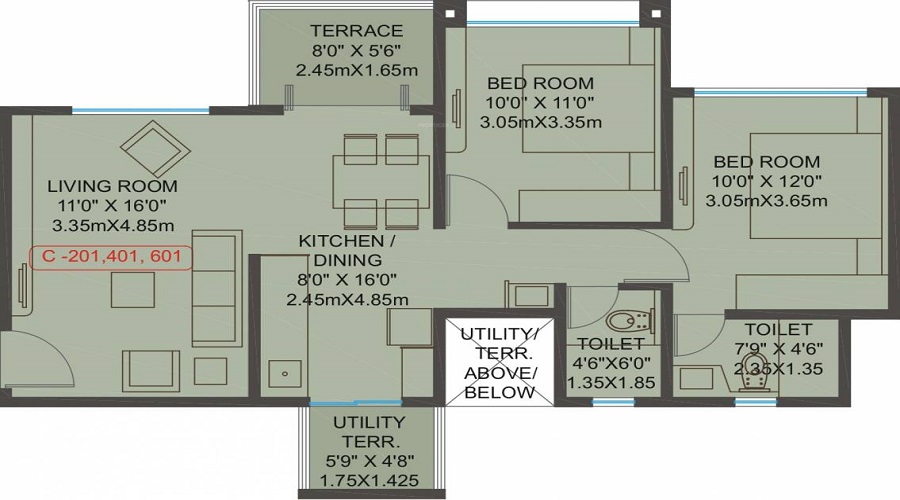 Austin Park Floor Plan