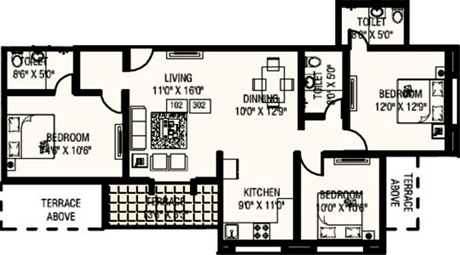 Sankla PS Samruddhi Floor Plan