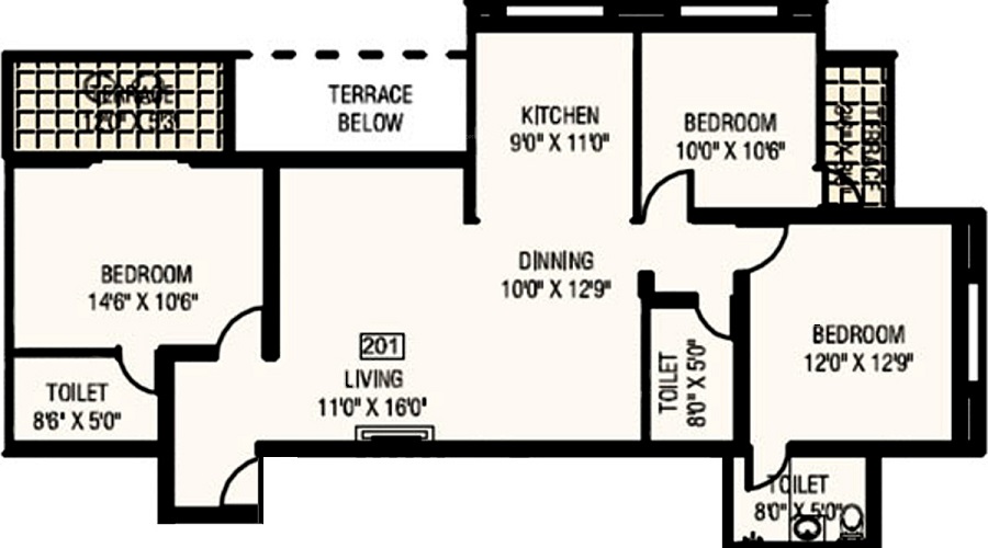 Sankla PS Samruddhi Floor Plan
