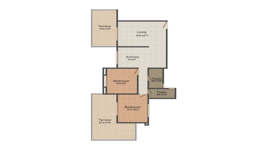 Aishwarya Mayuri Regency Floor Plan