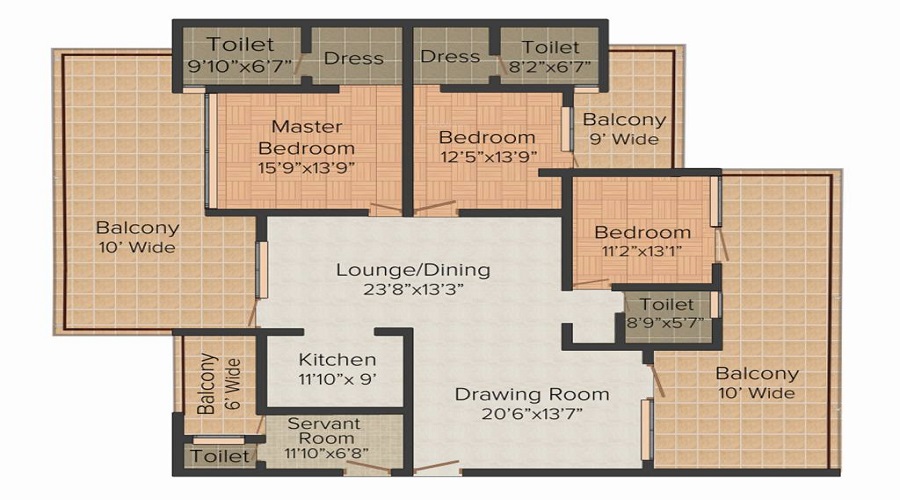Laureate Parx Laureate Floor Plan