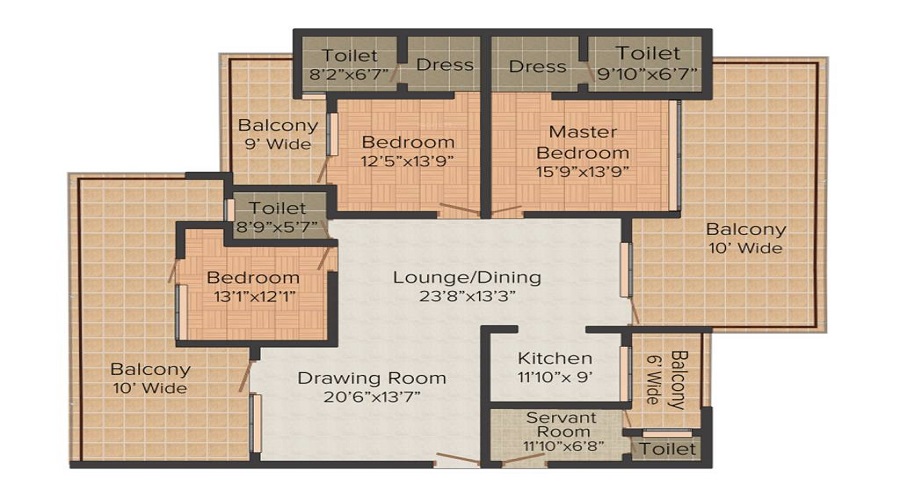 Laureate Parx Laureate Floor Plan