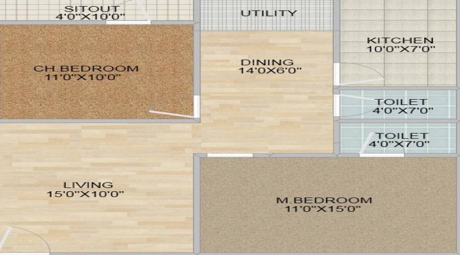 Sri Arcade Spoorthy Floor Plan