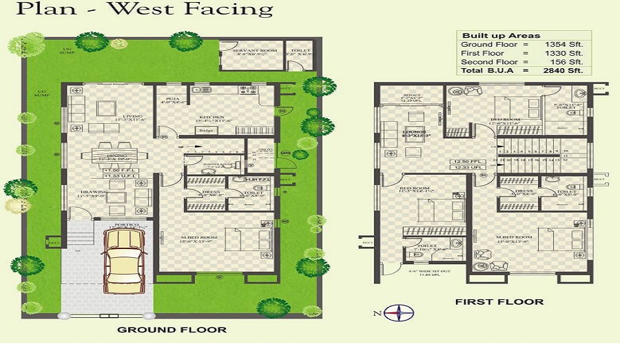 Theme Lake View Floor Plan