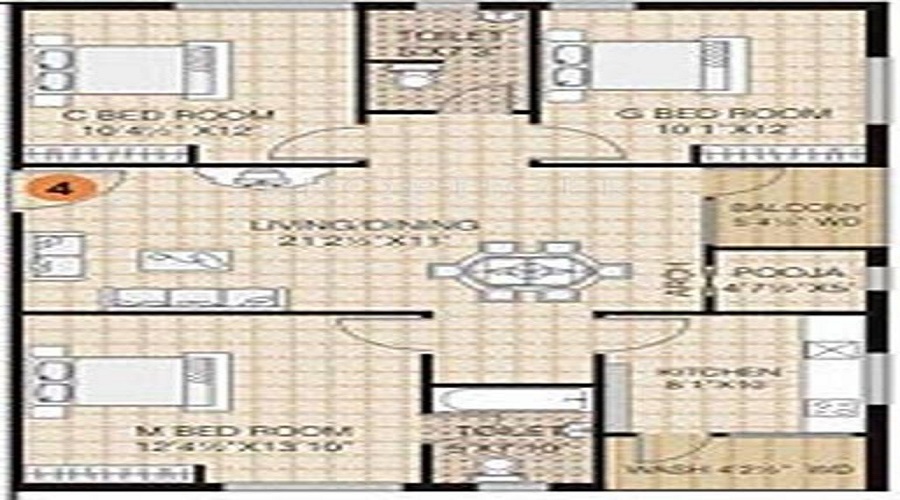 Koven Constructions Surya Towers Floor Plan