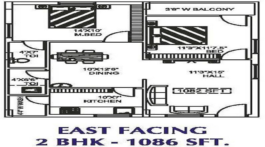 Vaibhav Signature Floor Plan