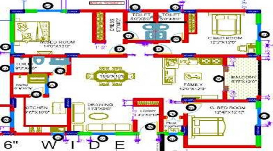 Aastha Green Home Floor Plan