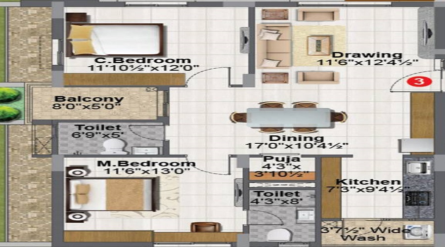 RR Signature Floor Plan