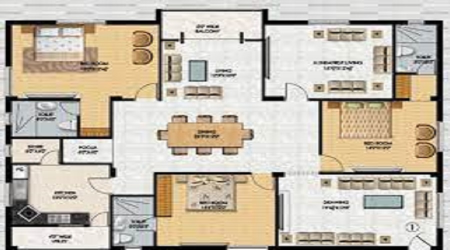 Vamsiram Jyothi Lakeview Floor Plan