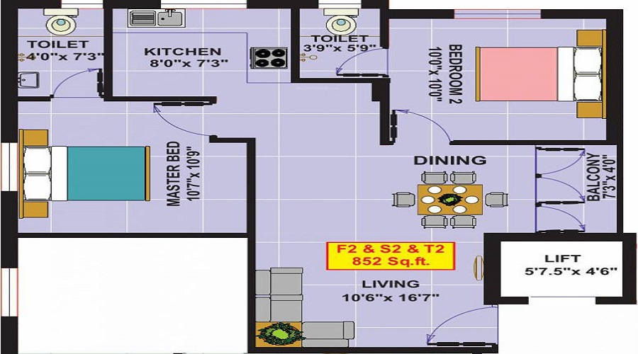 Eeshani Radha Chella Floor Plan