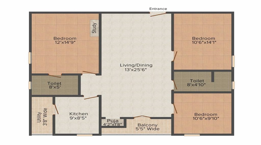 Anantha Infra Anantha Vayun Meadows Floor Plan