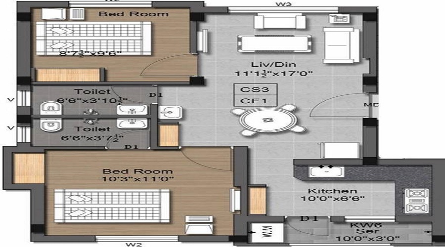 Subhiksha Ranganayaki Floor Plan