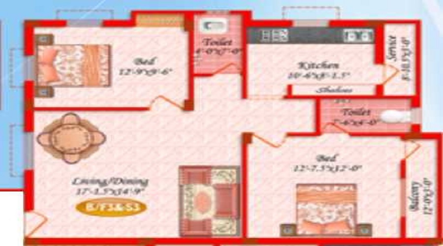 Balambigai Appartments Floor Plan