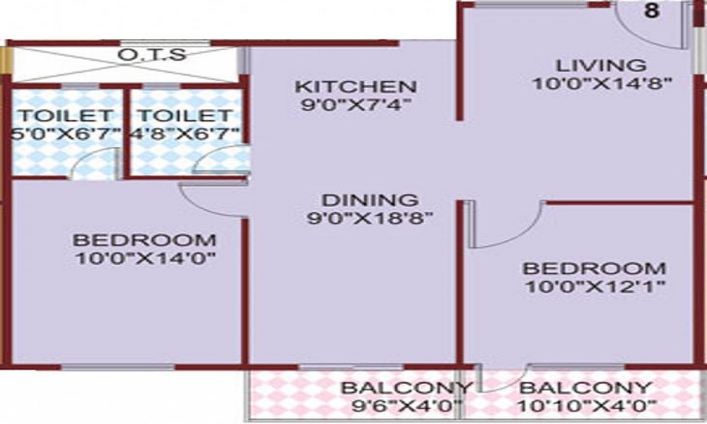 SLS Developers Sunflower Floor Plan