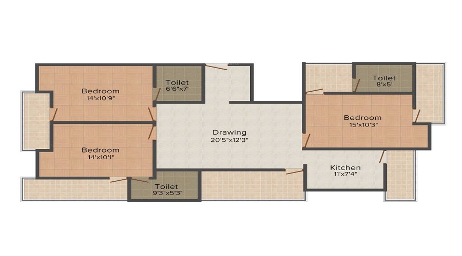 Shree Ram Om Bhagwati Floor Plan