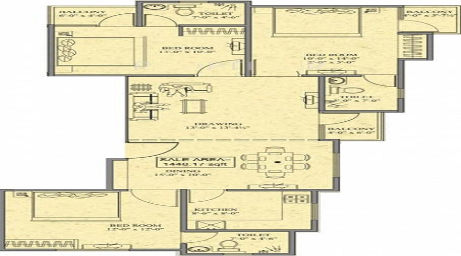 Unique Karauli Mansion Floor Plan