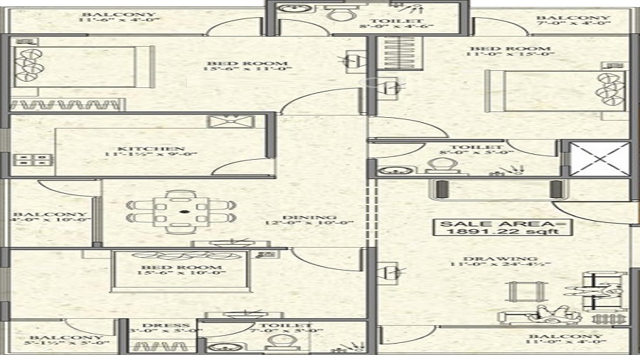 Unique Karauli Mansion Floor Plan