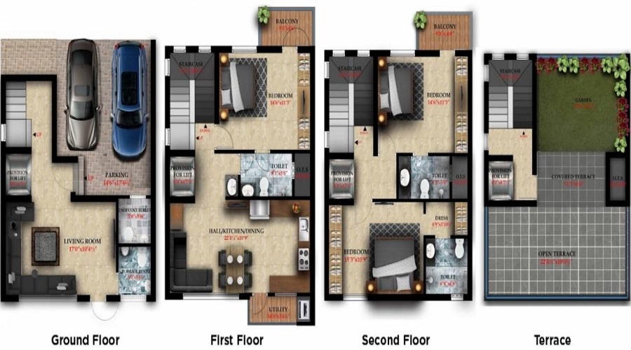 LML Adora Floor Plan