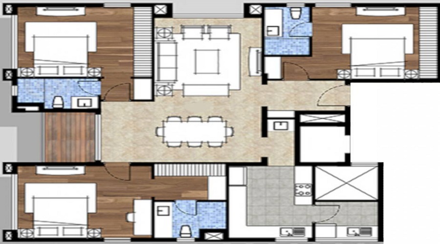 Chaitanya Kasthuri Floor Plan