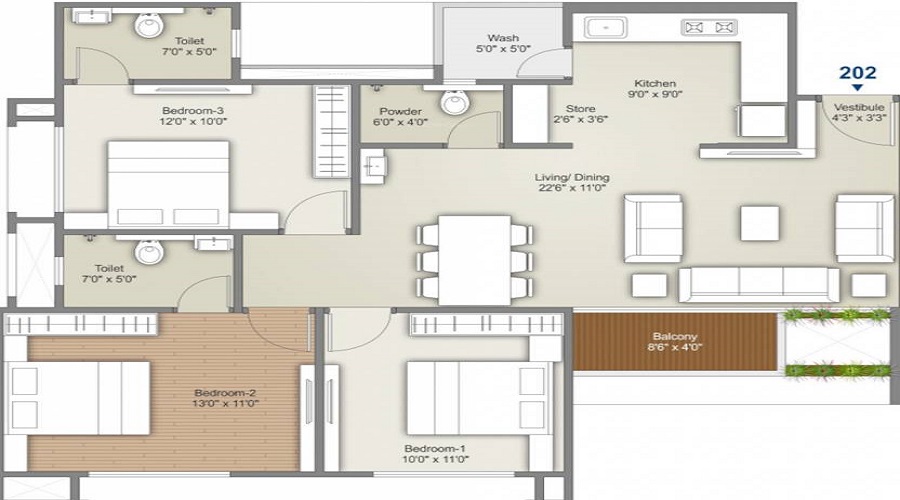 Aristo Aalayam Floor Plan