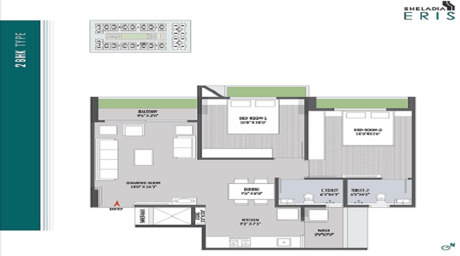 Sheladia Eris Floor Plan