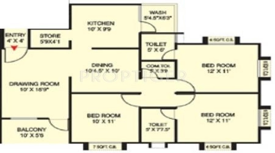 Santosh Shantikunj 1 Floor Plan