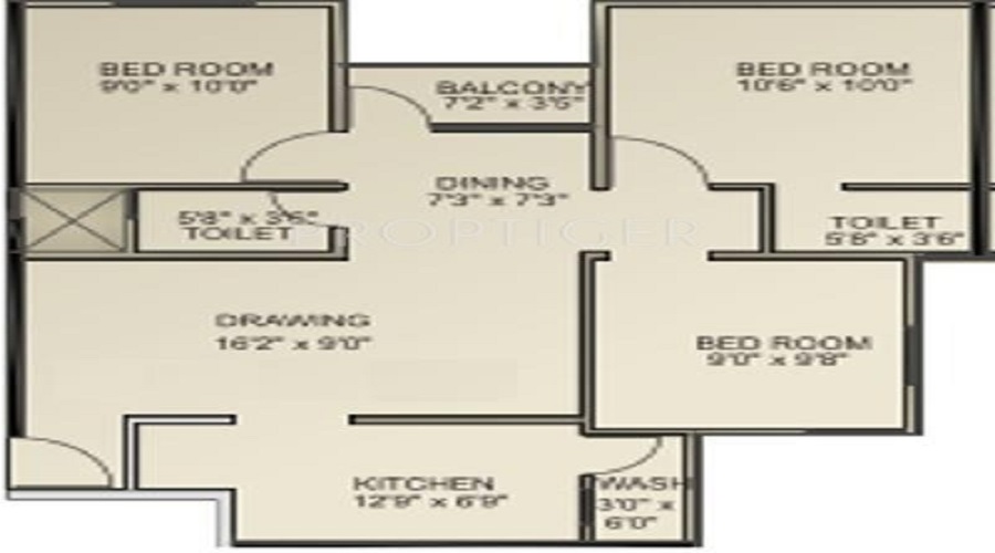 Santosh Shaan 3 Floor Plan