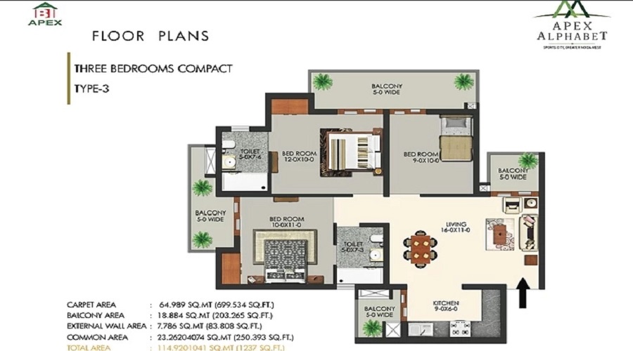 Apex Alphabet Floor Plan