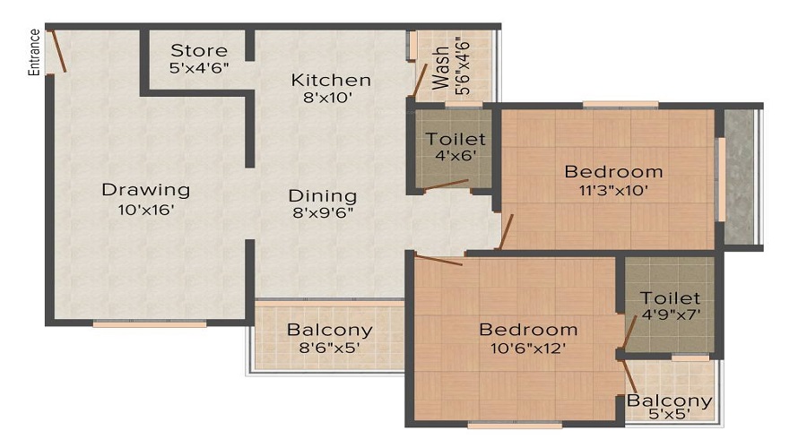Shayona Tilak IV Floor Plan