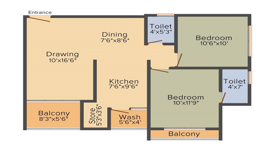 Sahajanand Oasis Floor Plan