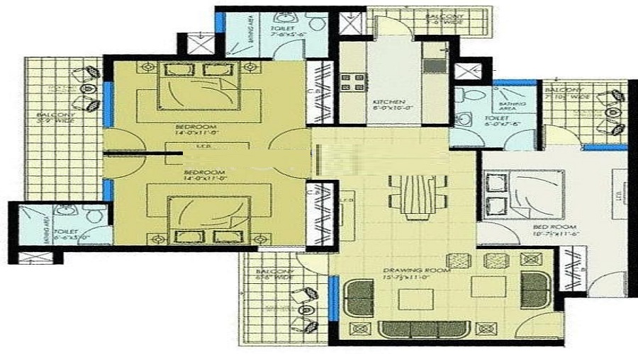 NH Aero Homes Floor Plan