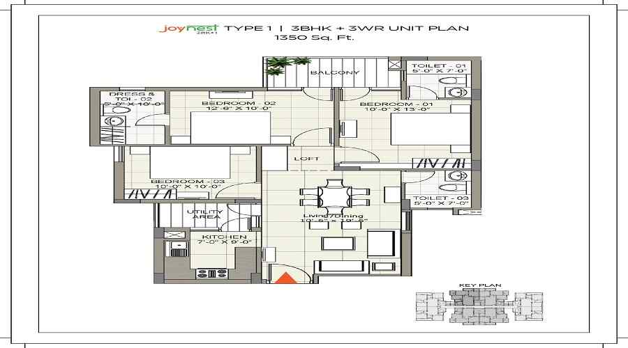 Sushma Joynest ZRK 1 Floor Plan