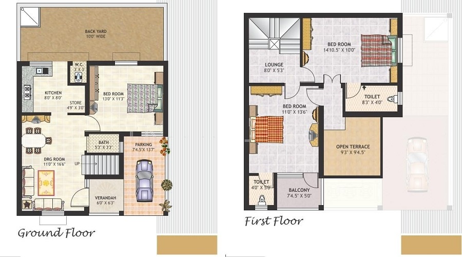 Rashmi Golden Bunglow Floor Plan