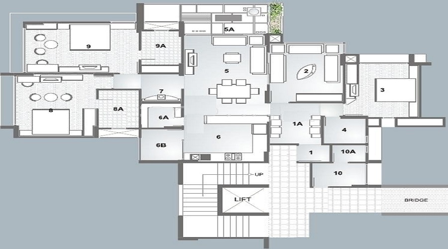Nishant Ratnaakar III Floor Plan