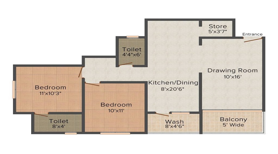 Sangani Platinum Floor Plan