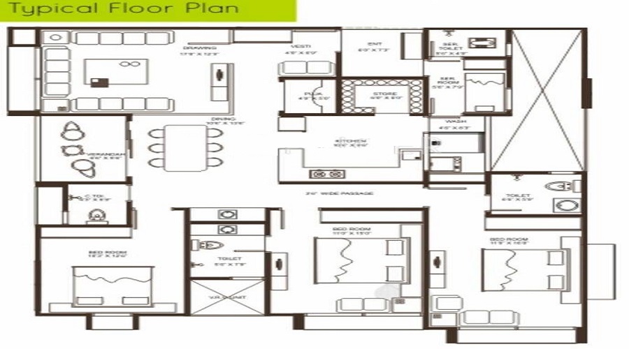 Sambhav Stavan Alteza Floor Plan