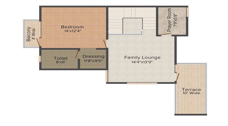 Ansal API Olivewood Villa Floor Plan