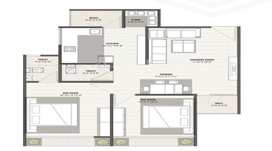 Soham Dev Pride Floor Plan